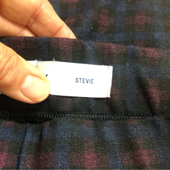 Old Navy Women’s Stevie Plaid Pull On Pant Casual - Picture 5 of 7